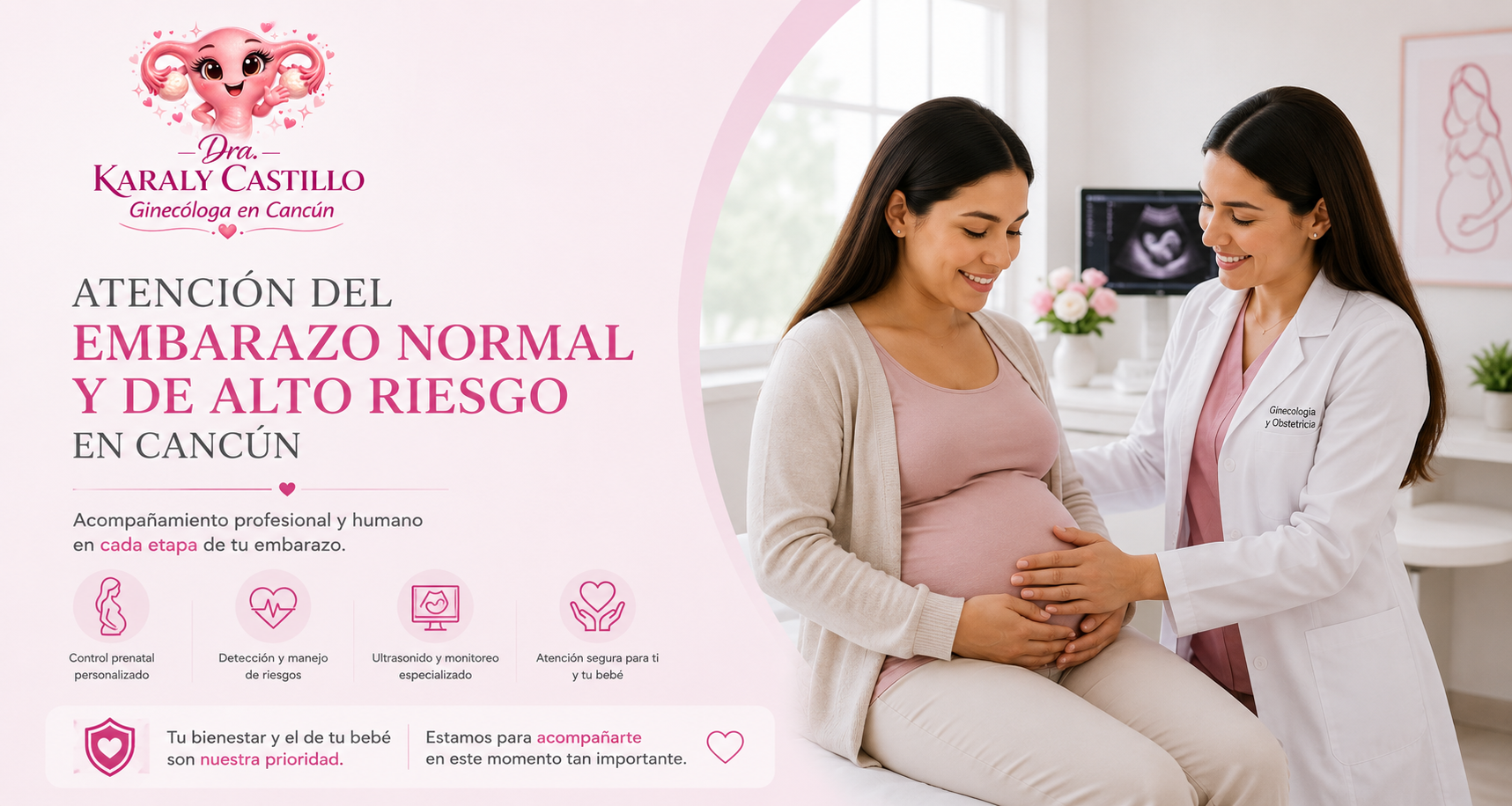 ATENCIÓN DEL EMBARAZO NORMAL Y DE ALTO RIESGO EN CANCÚN en Cancún