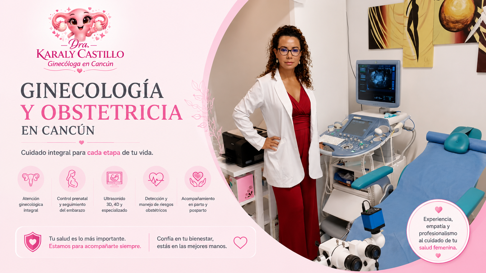 GINECOLOGÍA Y OBSTETRICIA EN CANCÚN en Cancún