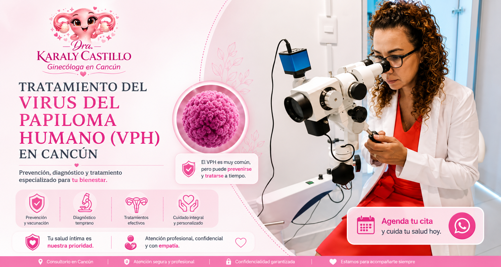 TRATAMIENTO DEL VIRUS DEL PAPILOMA HUMANO (VPH) EN CANCÚN en Cancún
