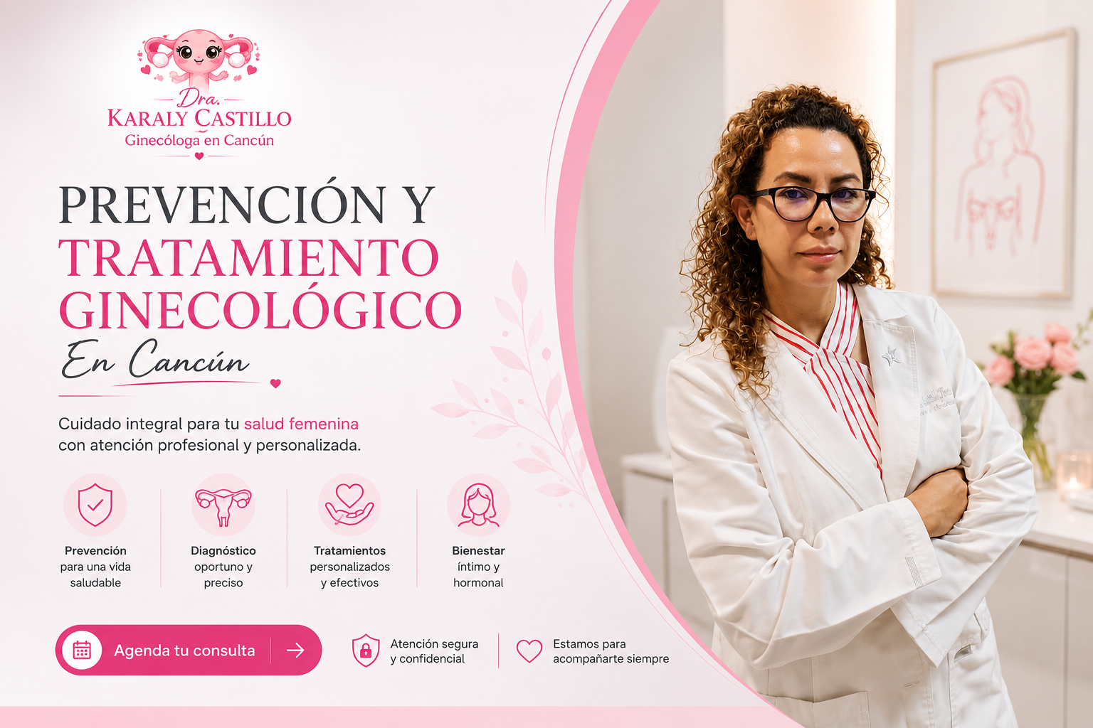 PREVENCIÓN Y TRATAMIENTO GINECOLÓGICOS EN CANCÚN en Cancún
